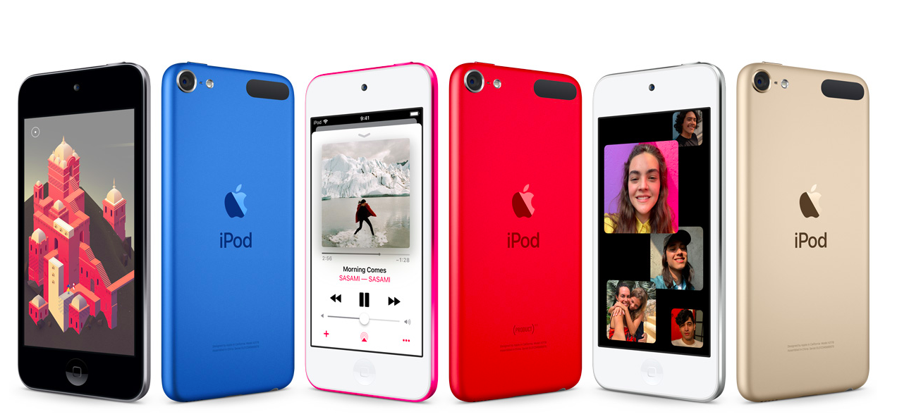 新ipod touch 7と6、iPhone 8との外観やスペック、価格を比較