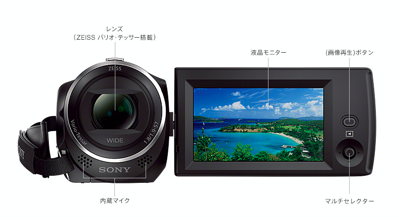 3万円以下のビデオカメラで軽い！安い！『HDR-CX470』レビュー